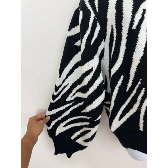 Wrangler Retro Zebra Print Sweater XXL - Picture 6 of 8